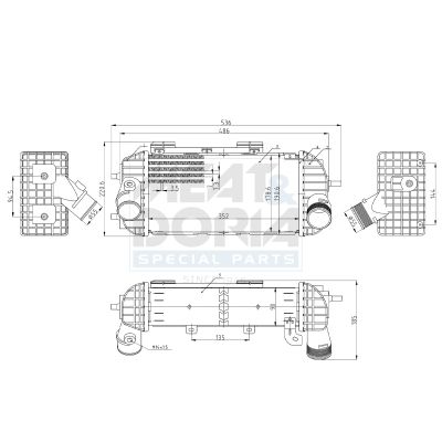 INTERCOOLER COMPRESOR