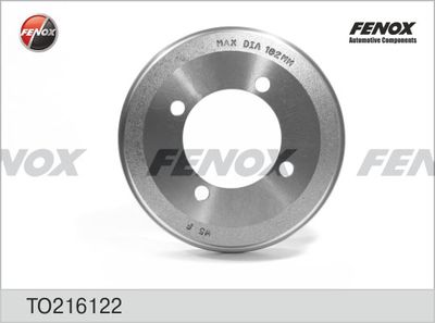 Тормозной барабан FENOX TO216122 для HYUNDAI PONY