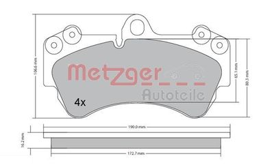 SET PLACUTE FRANA FRANA DISC METZGER 1170242