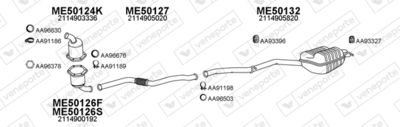 ABGASANLAGE VENEPORTE 500356
