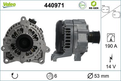 GENERATOR / ALTERNATOR VALEO 440971
