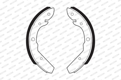 BREMSBACKENSATZ FERODO FSB82 1