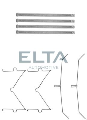 Комплектующие, колодки дискового тормоза ELTA AUTOMOTIVE EA8551 для JEEP COMPASS
