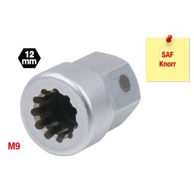 Dugókulcsbetét, féknyereg KS TOOLS 460.2619