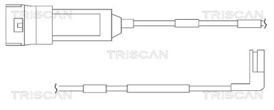 TRISCAN 8115 24002 Датчик износа тормозных колодок  для DAEWOO ESPERO (Деу Есперо)