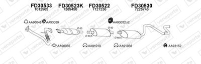 SISTEM DE ESAPAMENT VENEPORTE 300146