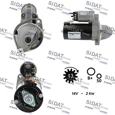 стартер SIDAT S12BH0680