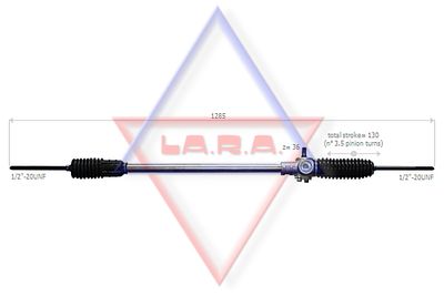 Рулевой механизм LA.R.A. 900132 для FERRARI TESTAROSSA