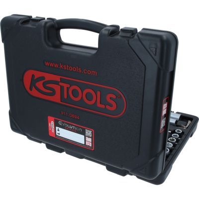 KS Tools 911.0694 Souprava nástrčných klíčů 1/4"+1/2", 94dílná