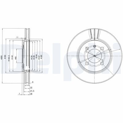 DISC FRANA DELPHI BG2347