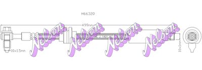 KAWE H6632Q Тормозной шланг  для OPEL INSIGNIA (Опель Инсигниа)