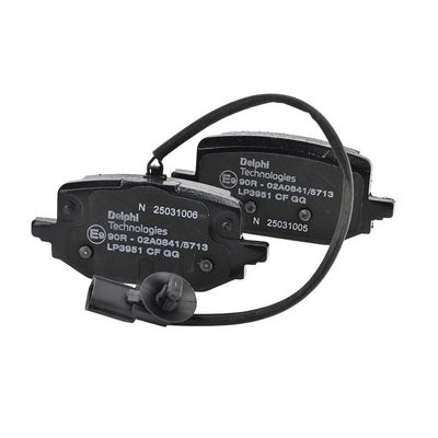 BREMSBELAGSATZ SCHEIBENBREMSE DELPHI LP3951 6