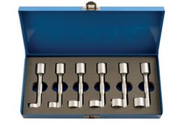 Laser Tools Diesel Injector Line Socket Wrench Set 1/2"D