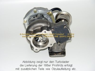 LADER AUFLADUNG SCHLÜTTER TURBOLADER 16602130 6
