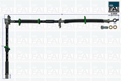 спирачен маркуч FAI AutoParts FPBH250
