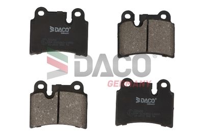 Комплект тормозных колодок, дисковый тормоз DACO Germany 324206 для VW TOUAREG