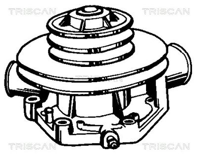 Водяной насос, охлаждение двигателя TRISCAN 8600 38411 для CITROËN CX