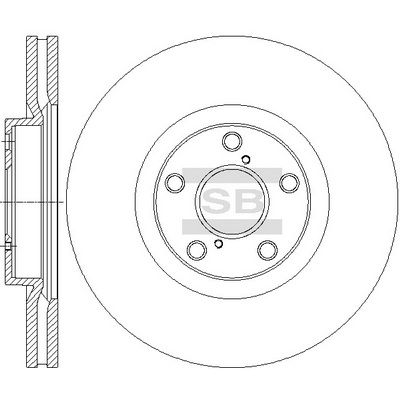 Hi-Q SD4643 Тормозные диски  для LEXUS LS (Лексус Лс)