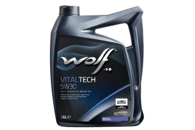 Moottoriöljy 8309908 WOLF VITALTECH 5W30, 4 litraa