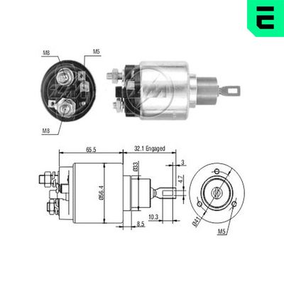 SOLENOID ELECTROMOTOR