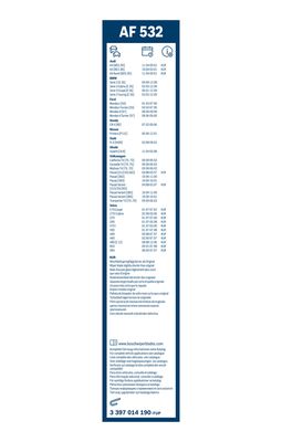 WISCHBLATT BOSCH 3397014190 2