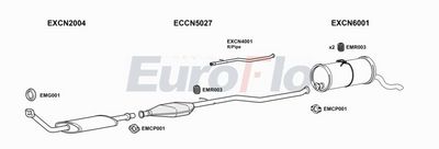 Układ wydechowy EUROFLO CNBERM19D6001C