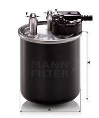 Топливный фильтр MANN-FILTER WK 820/21 для MERCEDES-BENZ CLA