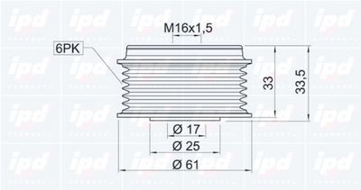 SISTEM ROATA LIBERA GENERATOR IPD 120765 1