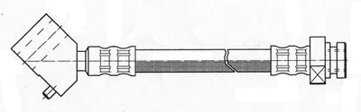 Тормозной шланг CEF 510644 для NISSAN SILVIA
