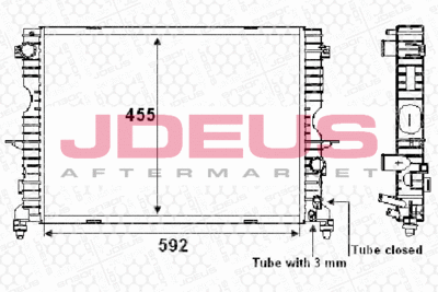KüHLER MOTORKüHLUNG JDEUS 002M20