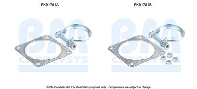 Zestaw montażowy, katalizator BM CATALYSTS FK91781