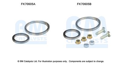 Монтажен комплект, изпускателна тръба BM Catalysts FK70605