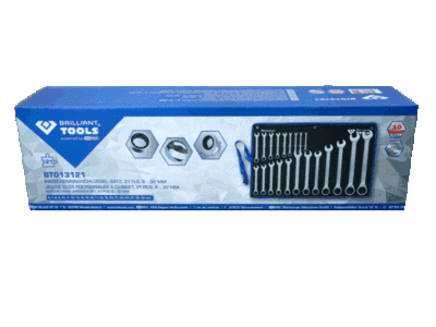 Sada račňových očkových kľúčov KS TOOLS BT013121