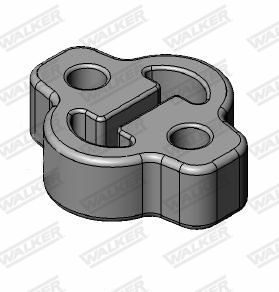 Rubber Strip, exhaust system 81255