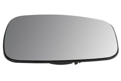 Zijspiegel glas Links (flat, met verwarming) past: PEUGEOT 306 05.93-04.02