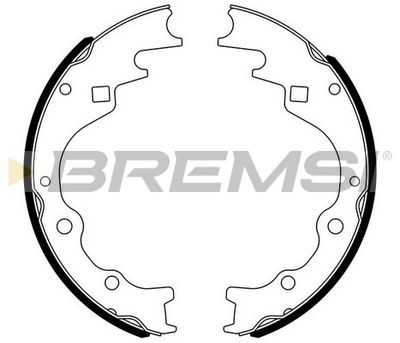 Комплект тормозных колодок BREMSI GF0787 для KIA PREGIO