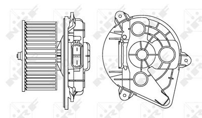 Interior Blower 34156