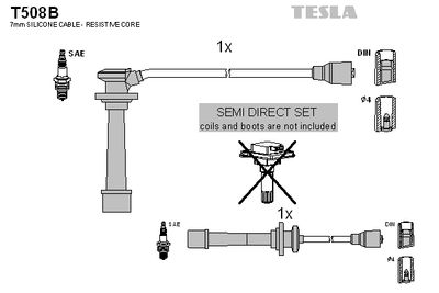 SET CABLAJ APRINDER TESLA T508B