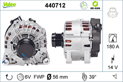 Генератор VALEO 440712 для FORD MONDEO