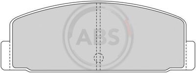 Zestaw klocków hamulcowych, hamulce tarczowe A.B.S. 36390