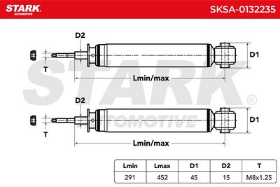 амортисьор STARK SKSA-0132235
