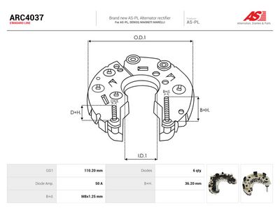 Likriktare, generator AS-PL ARC4037