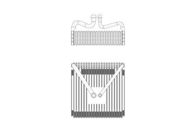 VERDAMPFER KLIMAANLAGE WALKER WEV00104 8