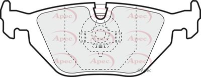 Brake Pad Set APEC PAD856