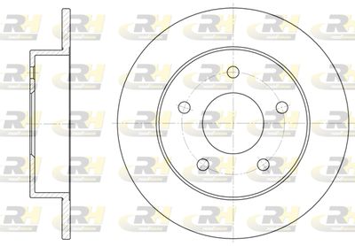ROADHOUSE 6574.00 Тормозные диски для NISSAN MAXIMA (Ниссан Маxима)