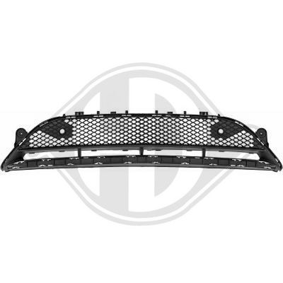 Ventilatiegrille, bumper