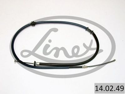 Тросик, cтояночный тормоз LINEX 14.02.49 для FIAT LINEA