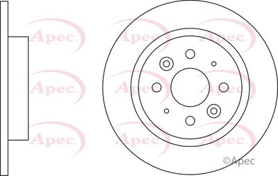 Brake Disc APEC DSK2538