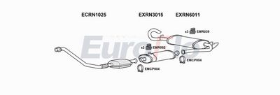 Układ wydechowy EUROFLO RNMAS25D9011