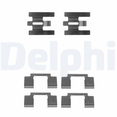 DELPHI Accessoireset, schijfremblok (LX0224)